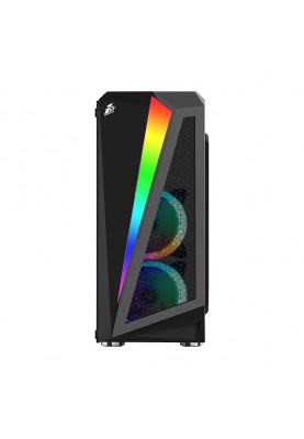 Корпус 1stPlayer R5-3R1 Color LED Black без БЖ