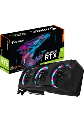 Відеокарта GF RTX 3060 Ti 8GB GDDR6 Aorus Elite Gigabyte (GV-N306TAORUS E-8GD 2.0) (LHR)