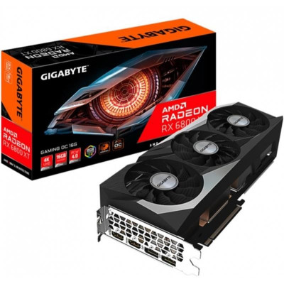 Відеокарта AMD Radeon RX 6800 XT 16GB GDDR6 Gaming OC Gigabyte (GV-R68XTGAMING OC-16GD)