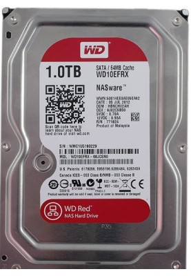 Накопичувач HDD SATA 1.0TB WD Red 5400rpm 64MB (WD10EFRX) Refurbished