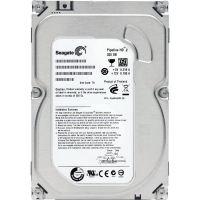 Накопичувач HDD SATA  320GB Seagate Pipeline HD 5900rpm 8MB (ST3320311CS)