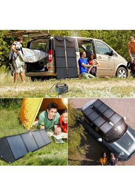 Сонячний зарядний пристрій Choetech 100W Foldable Solar Charger (SC009)