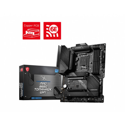 Материнська плата MSI MAG B660 Tomahawk WiFi Socket 1700