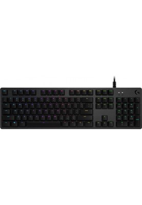 Клавiатура Logitech G512 Carbon Lightsync RGB Mechanical (920-009351) Black USB