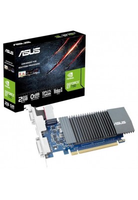 Відеокарта GF GT 730 2GB GDDR5 Low Profile Asus (GT730-SL-2GD5-BRK-E)