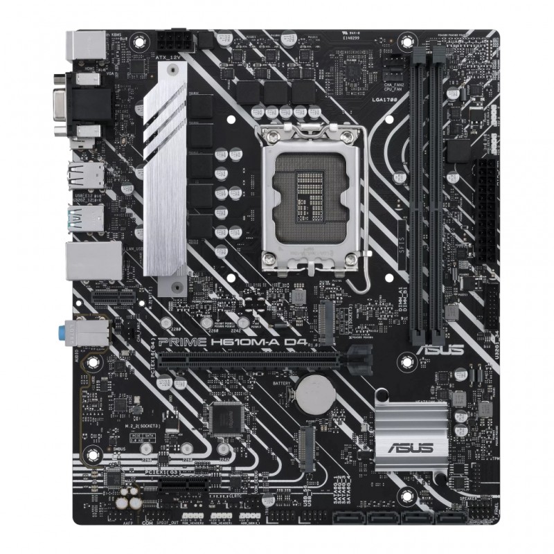 Материнська плата Asus Prime H610M-A D4 Socket 1700