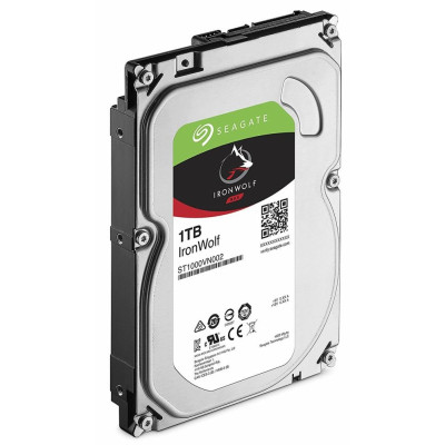 Накопичувач HDD SATA 1.0TB Seagate IronWolf NAS 5900rpm 64MB (ST1000VN002)