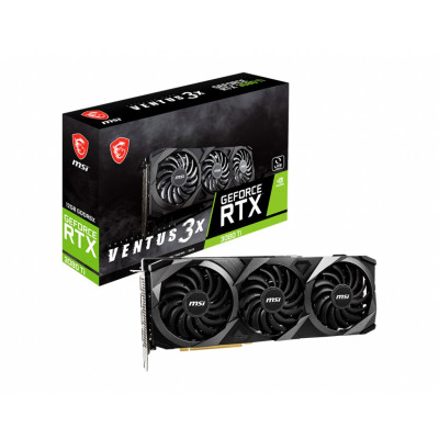 Видеокарта GF RTX 3080 Ti 12GB GDDR6X Ventus 3X MSI (GeForce RTX 3080 Ti Ventus 3X 12G)