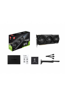 Відеокарта GF RTX 3090 Ti 24GB GDDR6X Black Trio MSI (GeForce RTX 3090 Ti BLACK TRIO 24G)