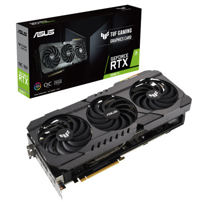 Відеокарта GF RTX 3090 Ti 24GB GDDR6X TUF Gaming OC Asus (TUF-RTX3090TI-O24G-GAMING)
