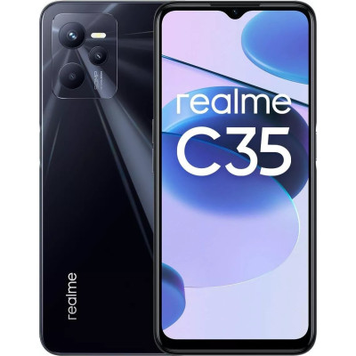 Смартфон Realme C35 4/64GB Dual Sim Glowing Black EU_