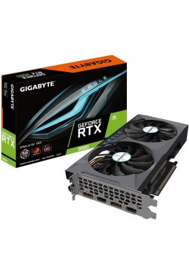 Відеокарта GF RTX 3060 12GB GDDR6 Eagle OC Gigabyte (GV-N3060EAGLE OC-12GD 2.0) (LHR)