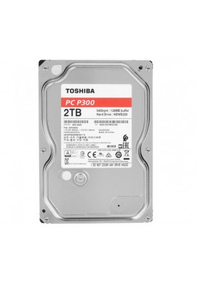 Накопичувач HDD SATA 2.0TB Toshiba P300 5400rpm 128MB (HDWD220EZSTA)