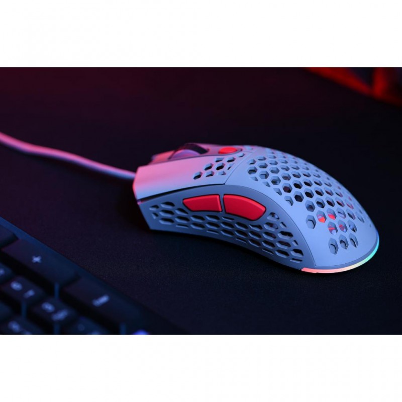 Мышь 2E Gaming HyperDrive Lite RGB White (2E-MGHDL-WT) USB