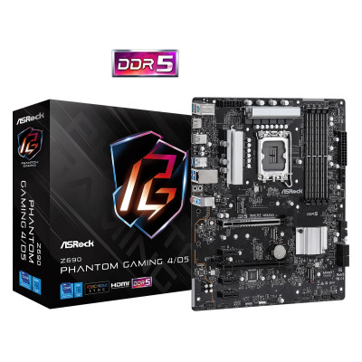 Материнська плата ASRock Z690 Phantom Gaming 4/D5 Socket 1700