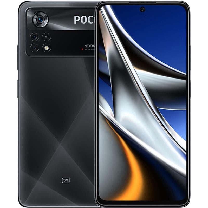 Смартфон Xiaomi Poco X4 Pro 5G 6/128GB Dual Sim Laser Black EU_