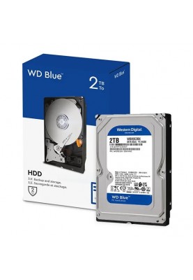 Накопичувач HDD SATA 2.0TB WD Blue 7200rpm 256MB (WD20EZBX)