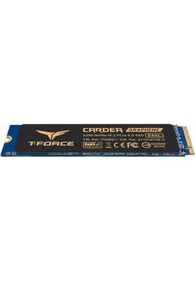 Накопичувач SSD  250GB Team Cardea Zero Z44L M.2 2280 PCIe 4.0 x4 NVMe TLC (TM8FPL250G0C127)