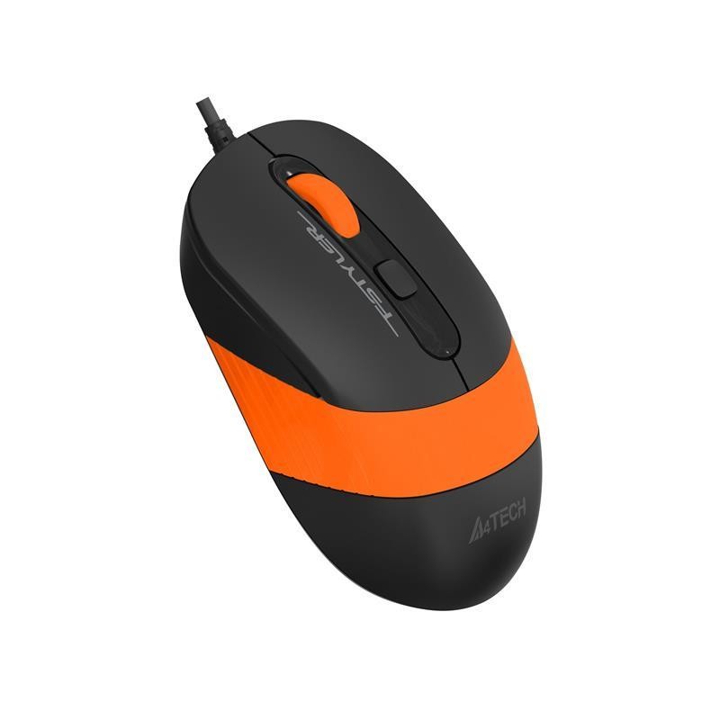 Миша A4Tech FM10S Orange/Black USB