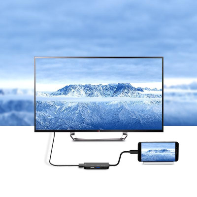 Концентратор USB-C XoKo AC-400