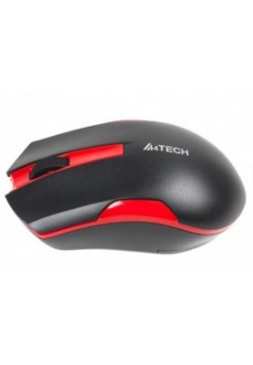 Мишка бездротова A4Tech G3-200N Black/Red USB V-Track