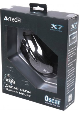 Миша A4Tech X89 Black