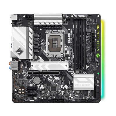 Материнська плата ASRock B660M Steel Legend Socket 1700 Материнська плата ASRock B660M Steel Legend Socket 1700