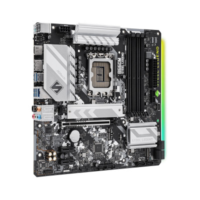Материнська плата ASRock B660M Steel Legend Socket 1700 Материнська плата ASRock B660M Steel Legend Socket 1700