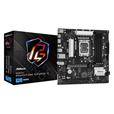 Материнська плата ASRock B660M Phantom Gaming 4 Socket 1700