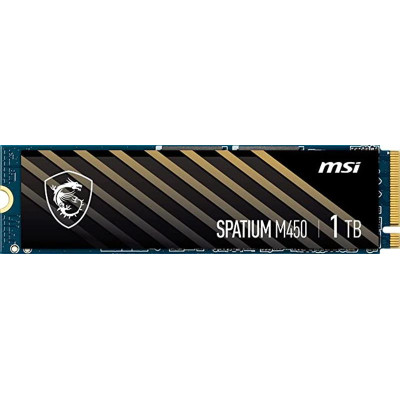 Накопичувач SSD 1TB MSI Spatium M450 M.2 2280 PCIe 4.0 x4 NVMe 3D NAND TLC (S78-440L690-P83)