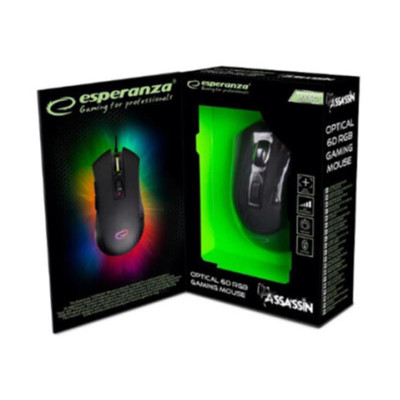 Мишка Esperanza MX601 Assassin (EGM601) Black USB