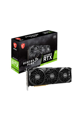 Відеокарта GF RTX 3070 8GB GDDR6 Ventus 3X Plus OC MSI (GeForce RTX 3070 VENTUS 3X PLUS 8G OC LHR)