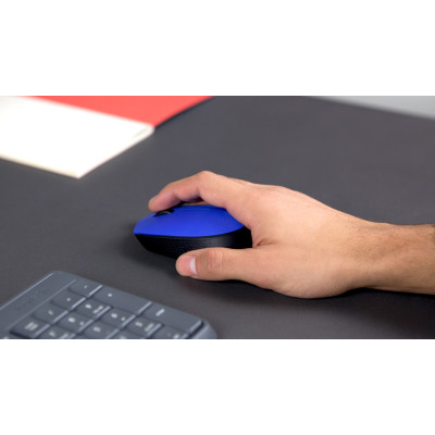 Миша бездротова Logitech M171 Blue/Black (910-004640)