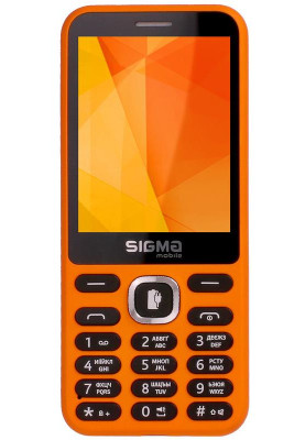 Мобiльний телефон Sigma mobile X-style 31 Power Dual Sim Orange