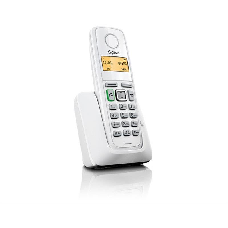 Радиотелефон DECT Gigaset A220 White (S30852-H2411-S302)