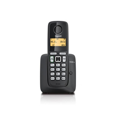 Радіотелефон DECT Gigaset A220A Black (S30852-H2431-S301)