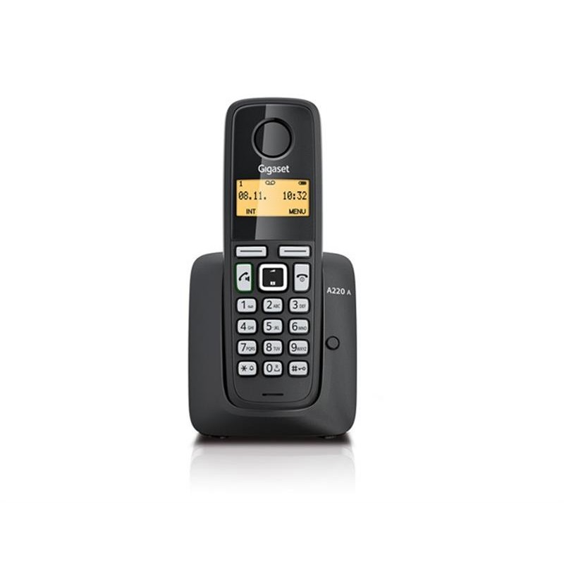 Радиотелефон DECT Gigaset A220A Black (S30852-H2431-S301)