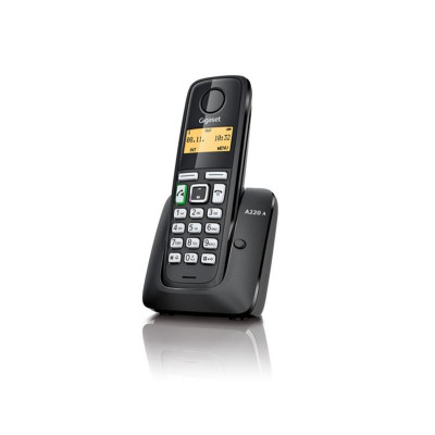 Радіотелефон DECT Gigaset A220A Black (S30852-H2431-S301)