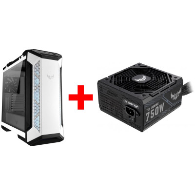 Корпус Asus TUF Gaming GT501 White без БЖ (90DC0013-B49000)