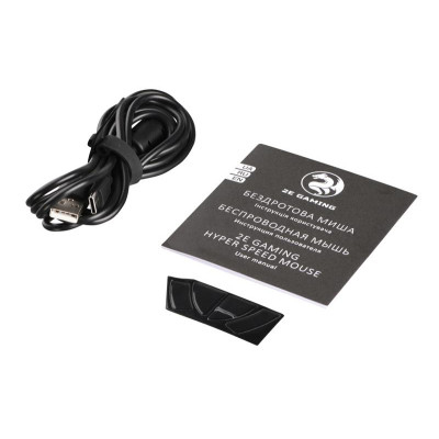Мишка 2E Gaming HyperSpeed Lite WL RGB White (2E-MGHSL-WL-WT) USB