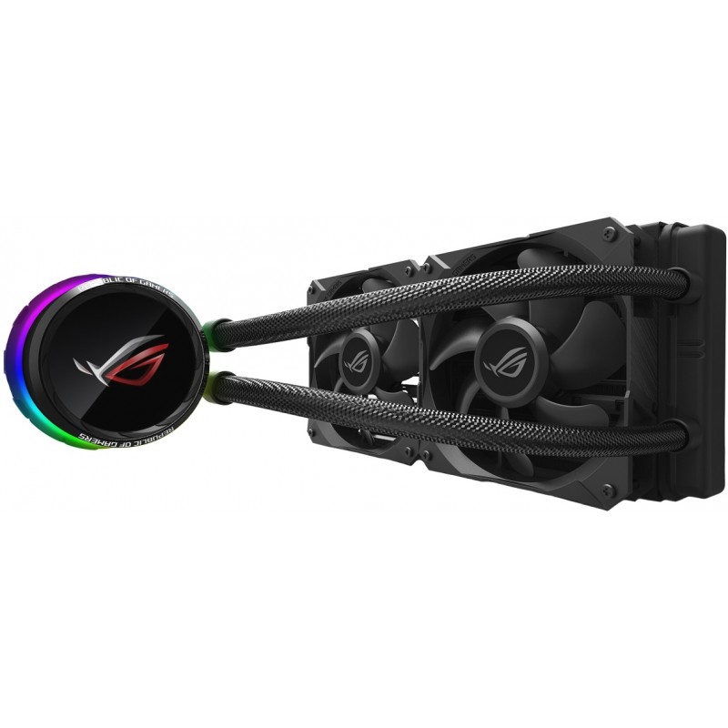 Система водяного охолодження Asus ROG Ryuo 2x120mm Aura OLED (90RC0040-M0UAY0)