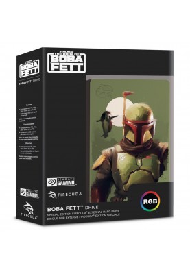 Зовнішній жорсткий диск 2.5" USB 2.0TB Seagate FireCuda Gaming Hard Drive Star Wars edition Boba (STKL2000406)
