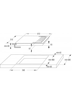 Варильна поверхня Gorenje GTW641KB