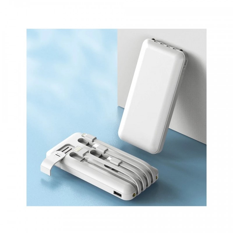 Универсальная мобильная батарея Proda Azeada PD-P62 10000mAh White (PRD-PD-62-WT)