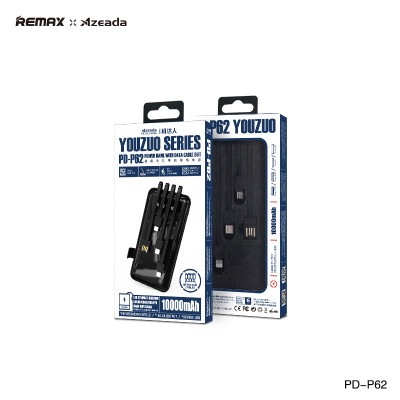 Універсальна мобільна батарея Proda Azeada PD-P62 10000mAh White (PRD-PD-62-WT)