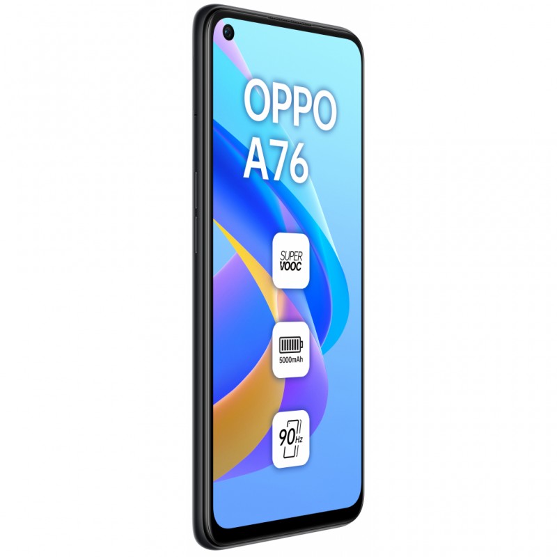 Смартфон Oppo A76 4/128GB Dual Sim Black