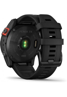 Смарт-годинник Garmin Fenix 7X Solar Slate Gray with Black Band (010-02541-00)