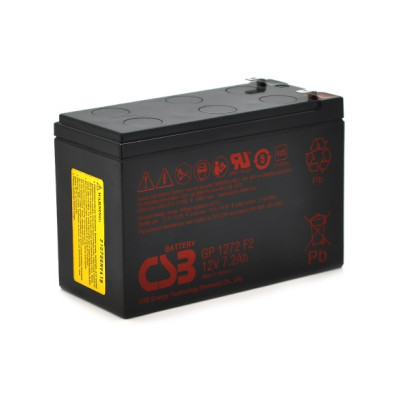 Акумуляторна батарея CSB 12V 7.2AH (GP1272F2CN/24638) AGM