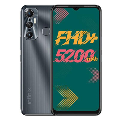 Смартфон Infinix Hot 11 4/128GB Dual Sim Black EU_