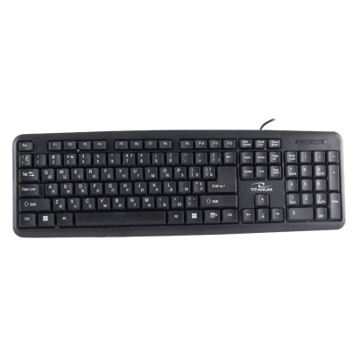 Комплект (клавіатура, мишка) Esperanza TK110 Black USB